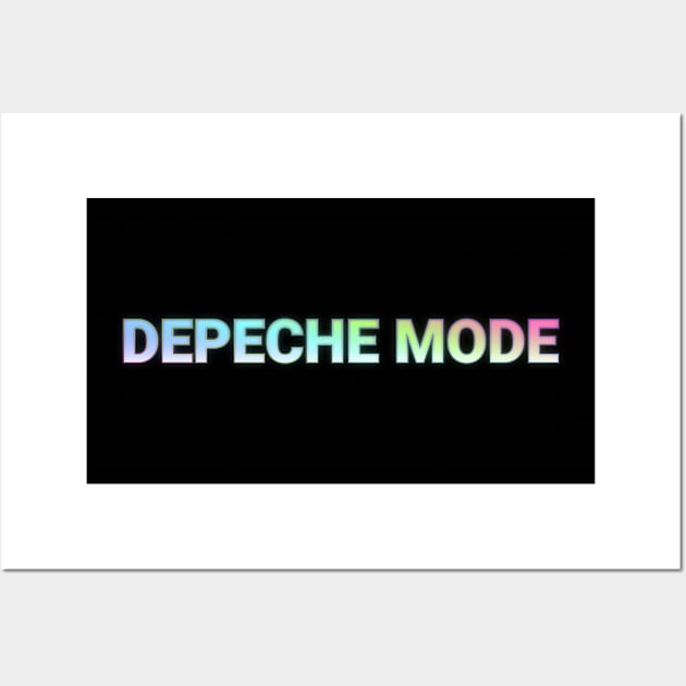Depeche Mode Rainbow Wall Art by podni cheear